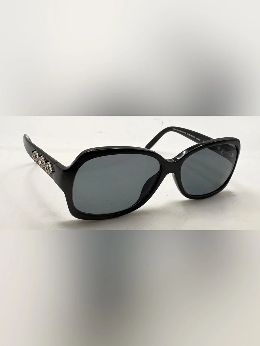 Kirkland Signature Cortese Black Oval Sunglasses Frames Only